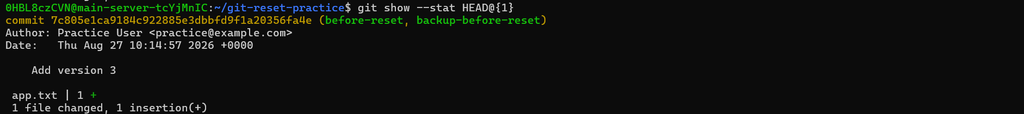 git show