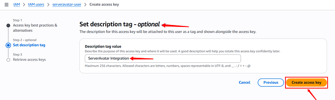 create access key