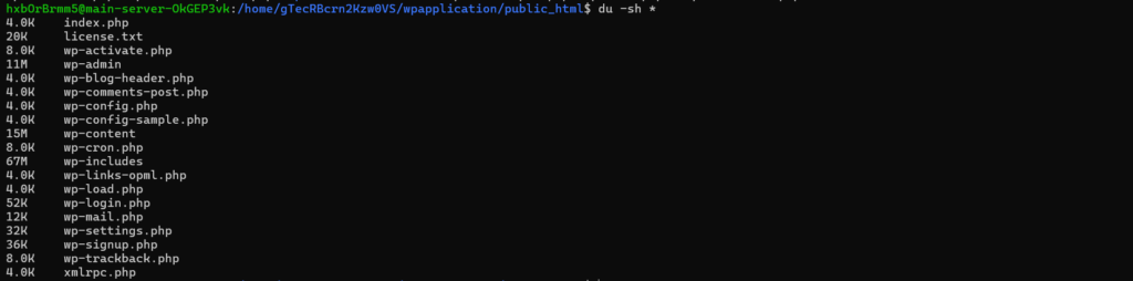 finding the largest directory