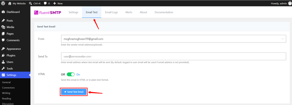 email test