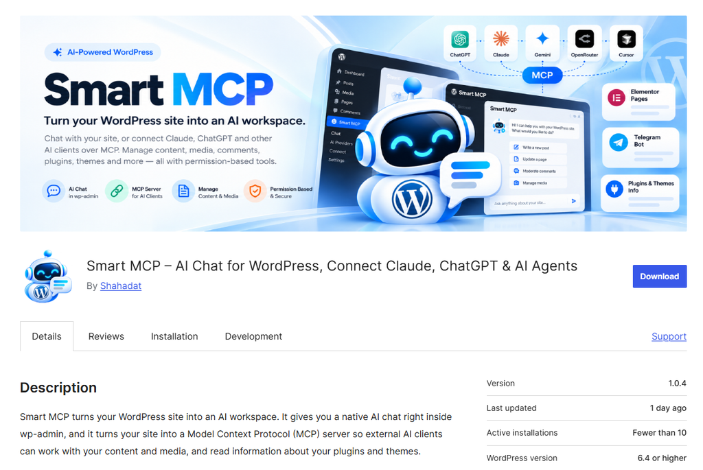 Smart MCP - MCP Plugins for WordPress