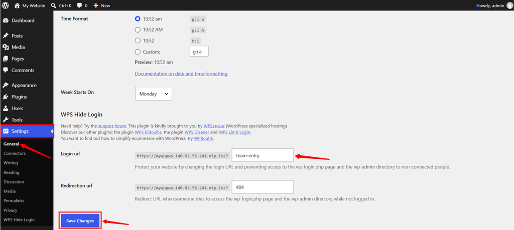 change login address - 429 Too Many Requests Error